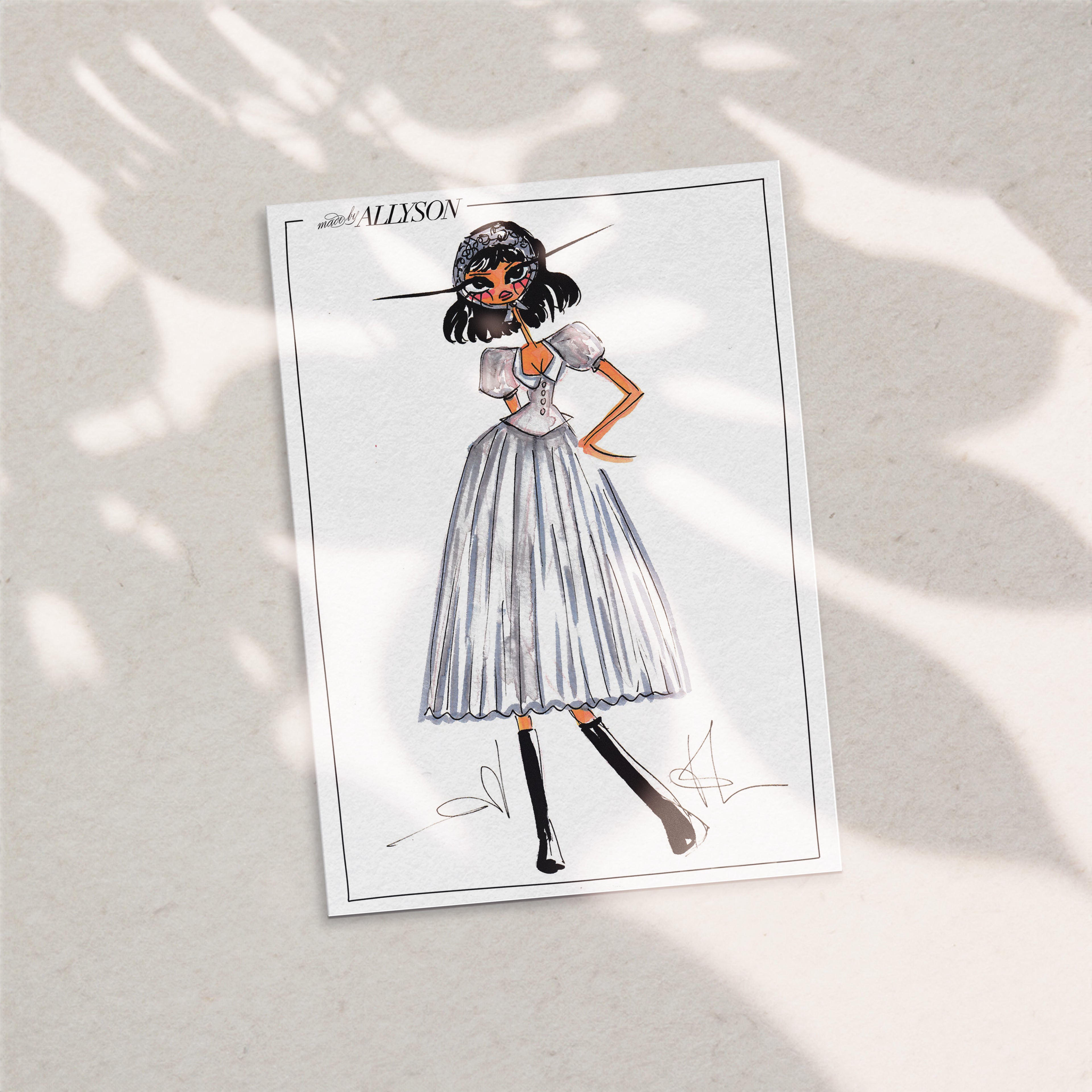 Custom Fashion Illustration