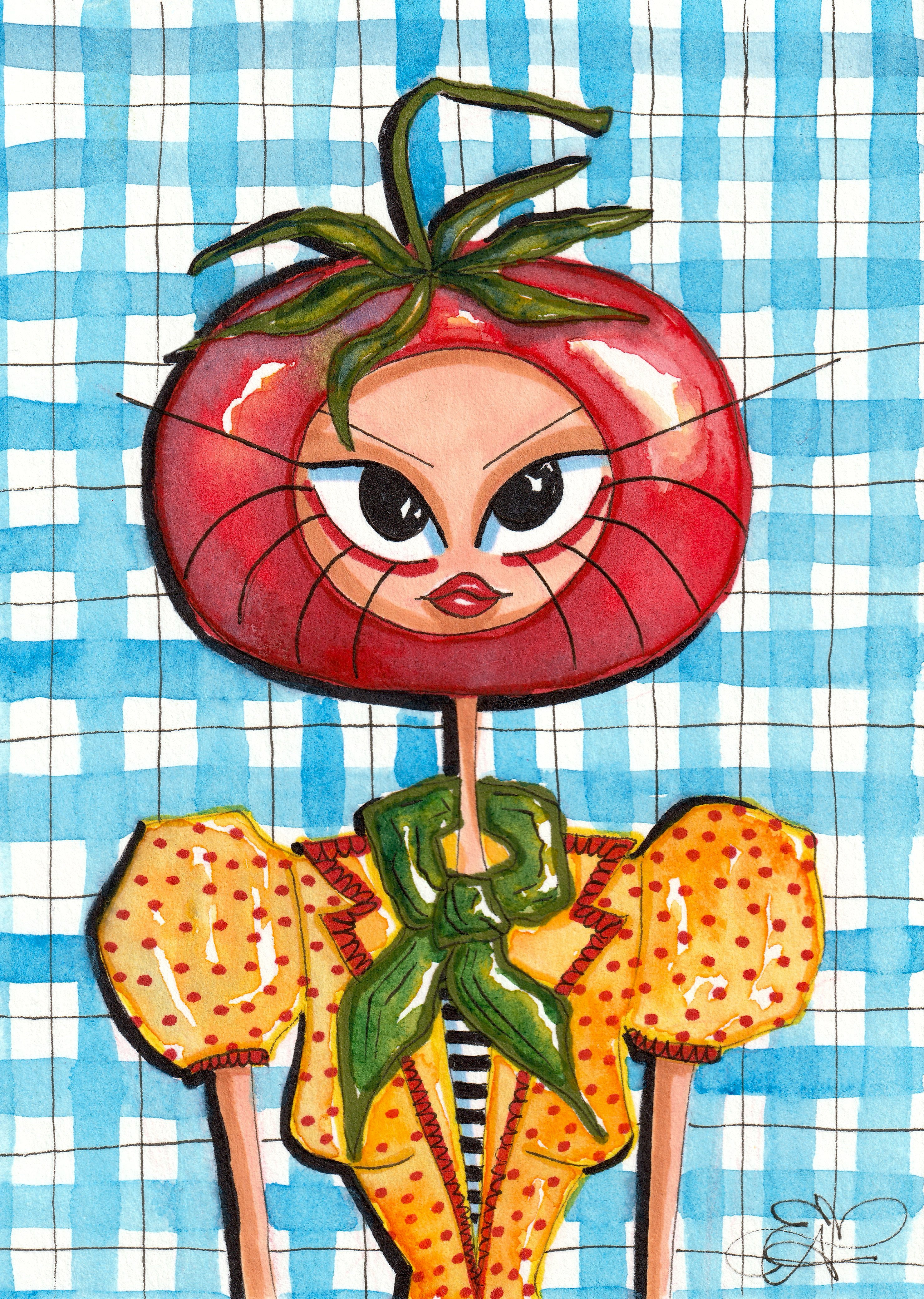 Cooking Tomatoes - Fine Art Print Presale