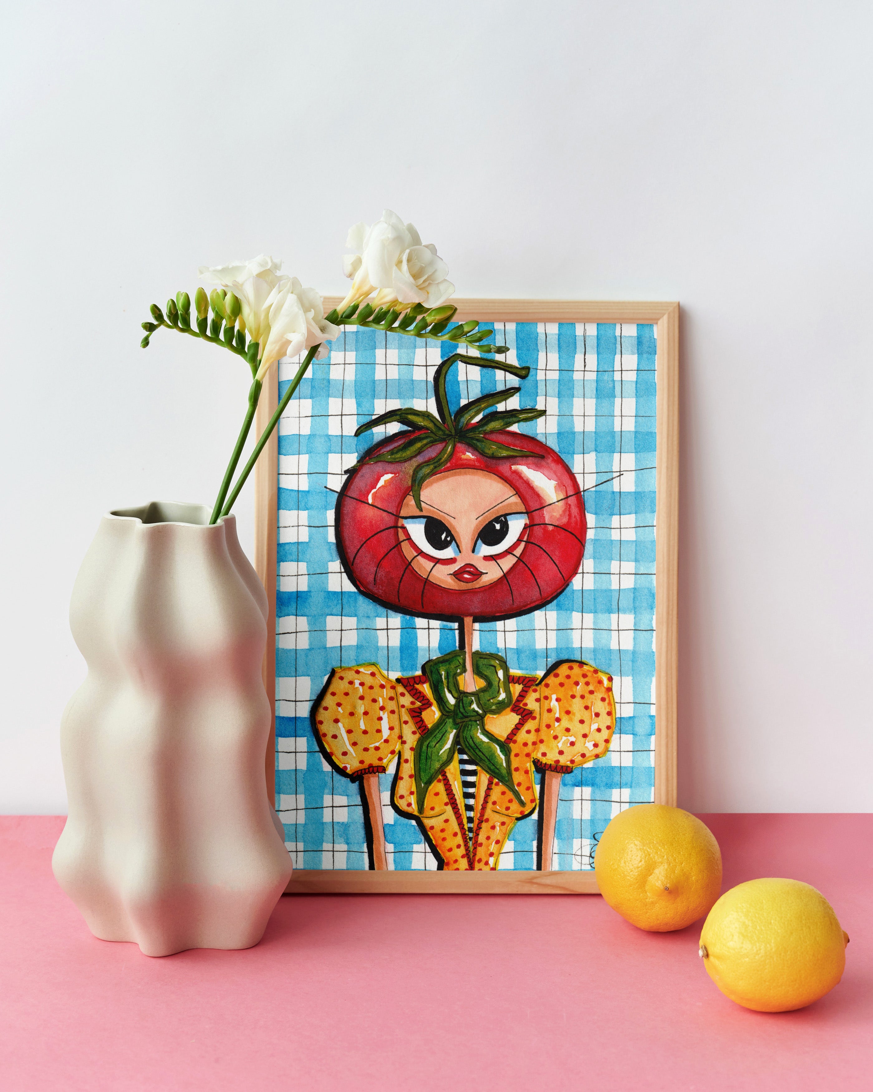 Cooking Tomatoes - Fine Art Print Presale
